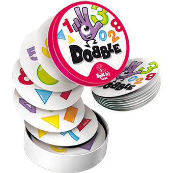 Dobble 123 Fun Card Game Numbers Colours Shapes GREAT FUN! 
